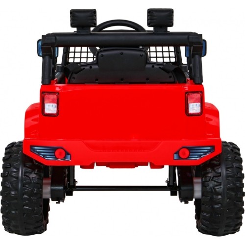 Pojazd elektryczny Jeep Dark Night, czerwony