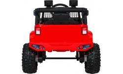 Pojazd elektryczny Jeep Dark Night, czerwony