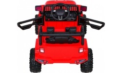 Pojazd elektryczny Jeep Dark Night, czerwony