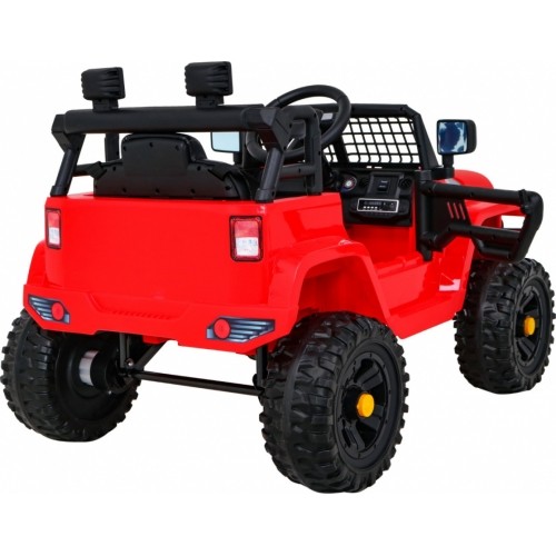 Pojazd elektryczny Jeep Dark Night, czerwony