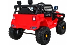 Pojazd elektryczny Jeep Dark Night, czerwony