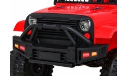 Pojazd elektryczny Jeep Dark Night, czerwony