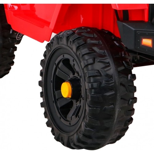 Pojazd elektryczny Jeep Dark Night, czerwony