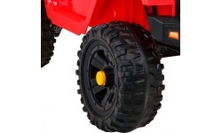 Pojazd elektryczny Jeep Dark Night, czerwony