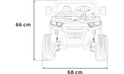 Pojazd elektryczny pick-up Speed 900, zielony