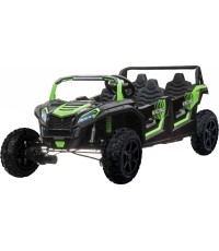 Czteroosobowy pojazd buggy ATV Racing UTV2000 z akumulatorem litowo-jonowym, zielony