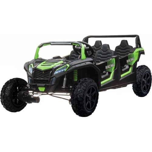 Czteroosobowy pojazd buggy ATV Racing UTV2000 z akumulatorem litowo-jonowym, zielony