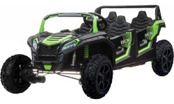 Czteroosobowy pojazd buggy ATV Racing UTV2000 z akumulatorem litowo-jonowym, zielony