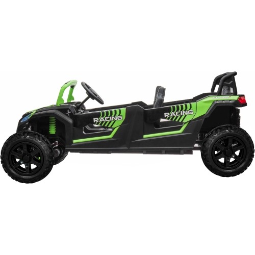 Czteroosobowy pojazd buggy ATV Racing UTV2000 z akumulatorem litowo-jonowym, zielony