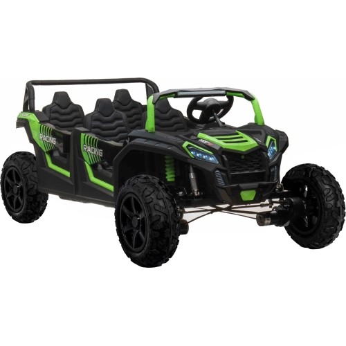 Czteroosobowy pojazd buggy ATV Racing UTV2000 z akumulatorem litowo-jonowym, zielony