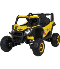 Pojazd elektryczny Madman UTV-MX Buggy, żółty
