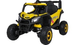 Pojazd elektryczny Madman UTV-MX Buggy, żółty