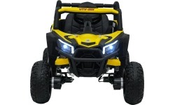 Pojazd elektryczny Madman UTV-MX Buggy, żółty