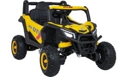 Pojazd elektryczny Madman UTV-MX Buggy, żółty