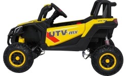 Pojazd elektryczny Madman UTV-MX Buggy, żółty