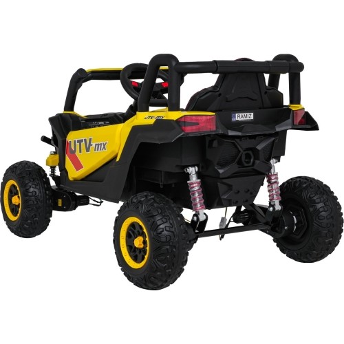 Pojazd elektryczny Madman UTV-MX Buggy, żółty