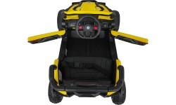 Pojazd elektryczny Madman UTV-MX Buggy, żółty
