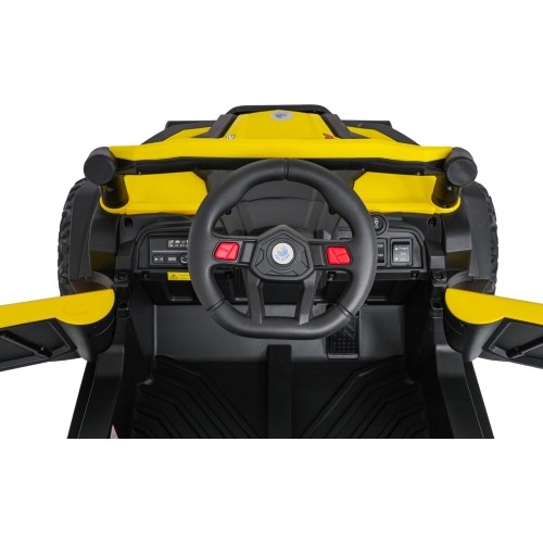 Pojazd elektryczny Madman UTV-MX Buggy, żółty