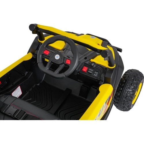 Pojazd elektryczny Madman UTV-MX Buggy, żółty