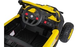 Pojazd elektryczny Madman UTV-MX Buggy, żółty
