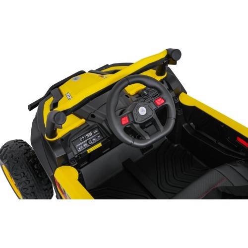 Pojazd elektryczny Madman UTV-MX Buggy, żółty
