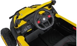Pojazd elektryczny Madman UTV-MX Buggy, żółty