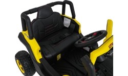 Pojazd elektryczny Madman UTV-MX Buggy, żółty