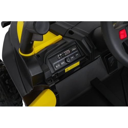 Pojazd elektryczny Madman UTV-MX Buggy, żółty