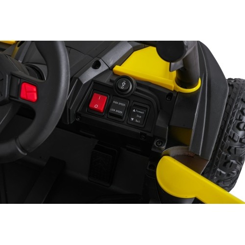 Pojazd elektryczny Madman UTV-MX Buggy, żółty