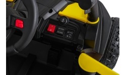 Pojazd elektryczny Madman UTV-MX Buggy, żółty