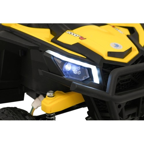 Pojazd elektryczny Madman UTV-MX Buggy, żółty