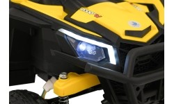 Pojazd elektryczny Madman UTV-MX Buggy, żółty