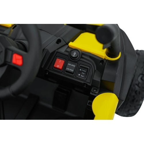 Pojazd elektryczny Madman UTV-MX Buggy, żółty