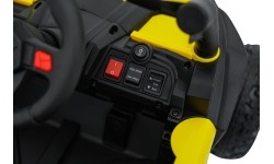 Pojazd elektryczny Madman UTV-MX Buggy, żółty