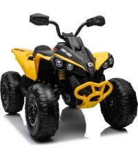 Quad elektryczny Maverick ATV, żółty