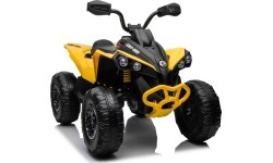 Quad elektryczny Maverick ATV, żółty