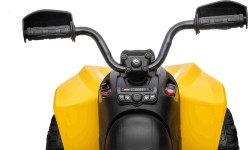 Quad elektryczny Maverick ATV, żółty