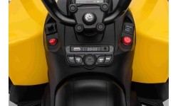 Quad elektryczny Maverick ATV, żółty