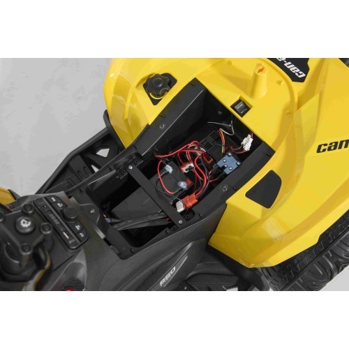Quad elektryczny Maverick ATV, żółty