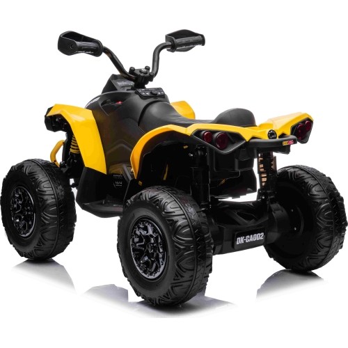 Quad elektryczny Maverick ATV, żółty
