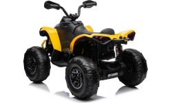 Quad elektryczny Maverick ATV, żółty