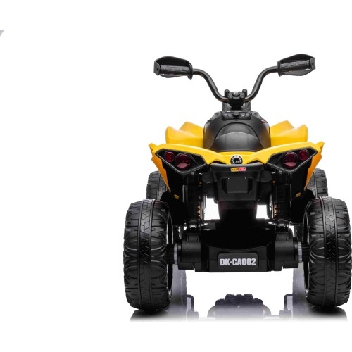 Quad elektryczny Maverick ATV, żółty