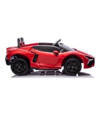 Pojazd elektryczny Lamborghini Revuelto XL, czerwony