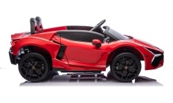 Pojazd elektryczny Lamborghini Revuelto XL, czerwony