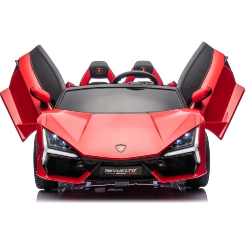 Pojazd elektryczny Lamborghini Revuelto XL, czerwony