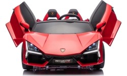 Pojazd elektryczny Lamborghini Revuelto XL, czerwony