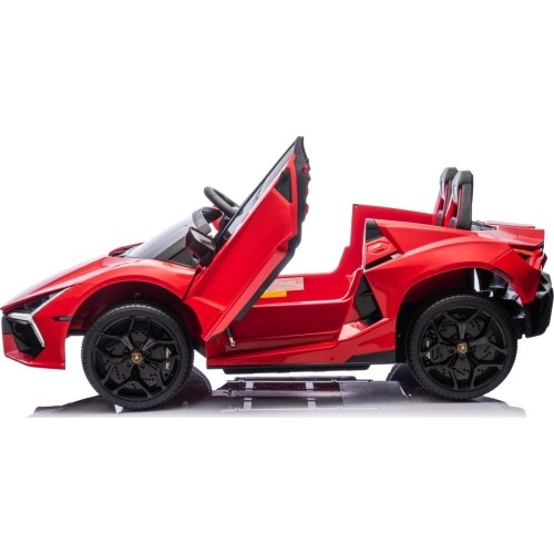 Pojazd elektryczny Lamborghini Revuelto XL, czerwony