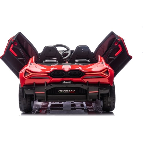 Pojazd elektryczny Lamborghini Revuelto XL, czerwony