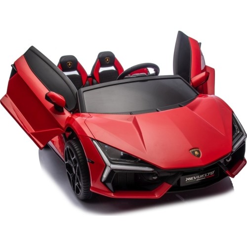 Pojazd elektryczny Lamborghini Revuelto XL, czerwony