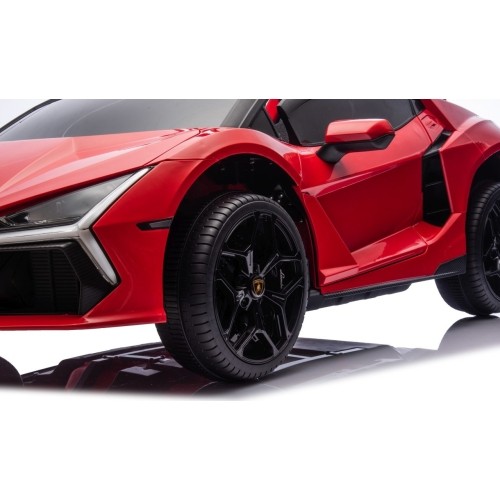 Pojazd elektryczny Lamborghini Revuelto XL, czerwony
